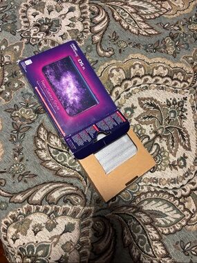 Nintendo Faceplate with Purple Galaxy Artwork